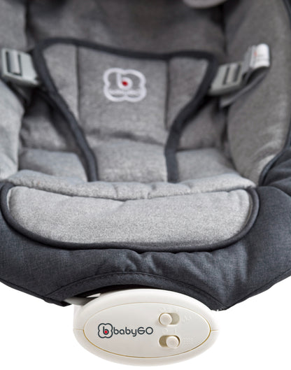 Espreguiçadeira babyGO Cozy Antracite