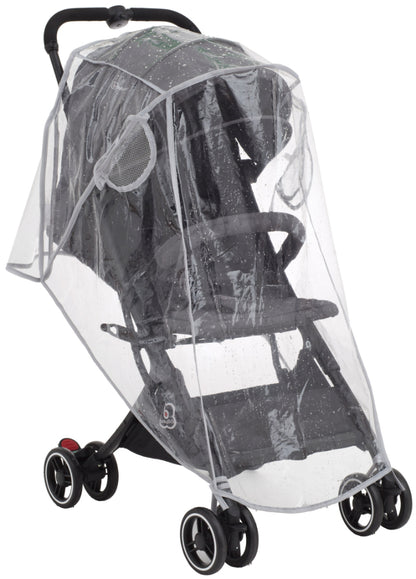 Capa Da Chuva Para Carrinho de passeio babyGO Stroller Weather Shield Transparent