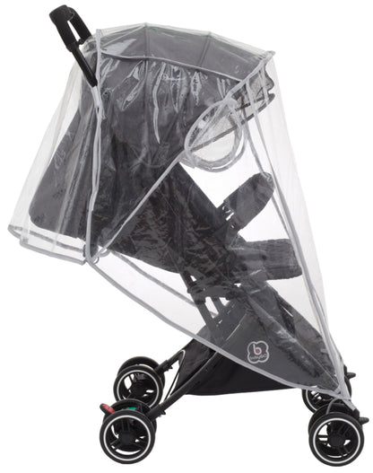 Capa Da Chuva Para Carrinho de passeio babyGO Stroller Weather Shield Transparent