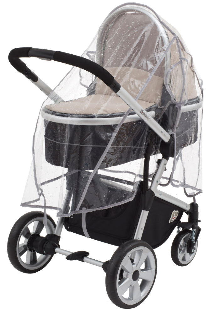 Capa Da Chuva Para Carrinho babyGO Stroller Weather Shield Transparent