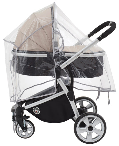 Capa Da Chuva Para Carrinho babyGO Stroller Weather Shield Transparent