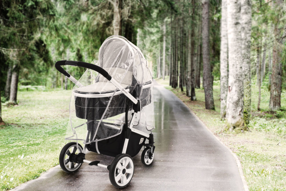 Capa Da Chuva Para Carrinho babyGO Stroller Weather Shield Transparent