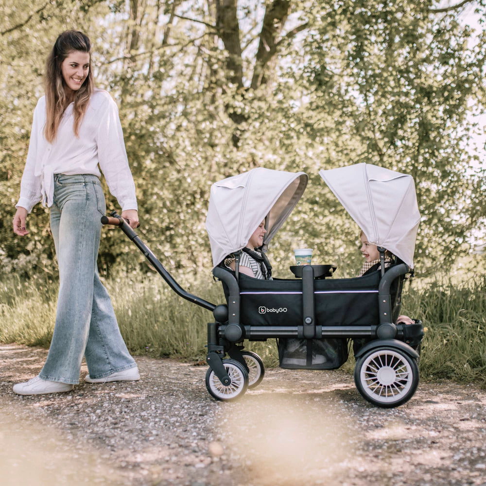 Sistema de Transporte babyGO Cozy Rider Preto