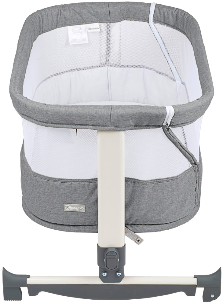 Berço Co-Sleep babyGO Vivaldi Grey