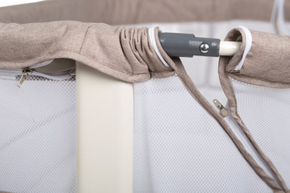 Berço Co-Sleep babyGO Vivaldi Beige