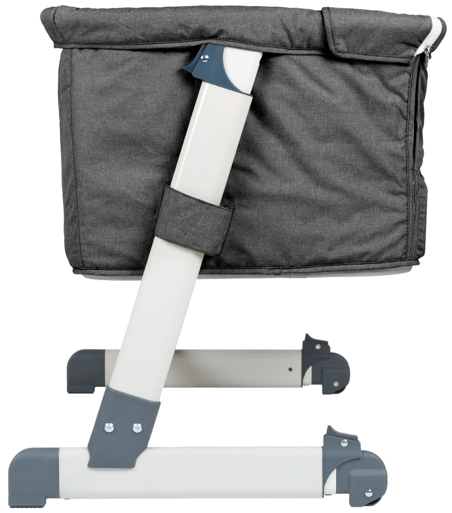 Berço Co-Sleep babyGO Together Dark Grey