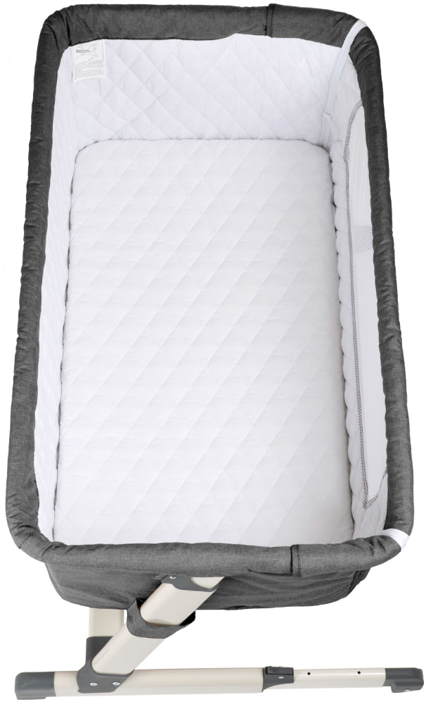 Berço Co-Sleep babyGO Together Dark Grey