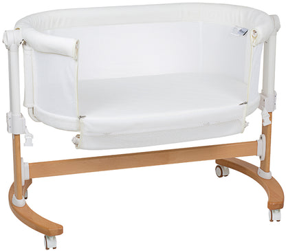 Berço Co-Sleep babyGO Amila Creme