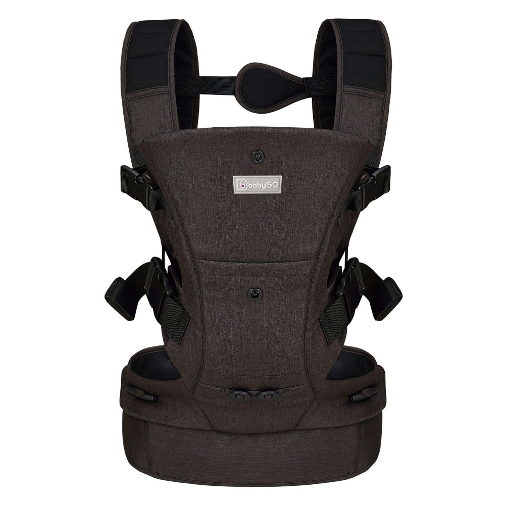 Porta-Bebés babyGO Koala Dark Grey Melange