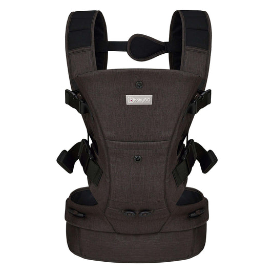 Porta-Bebés babyGO Koala Dark Grey Melange
