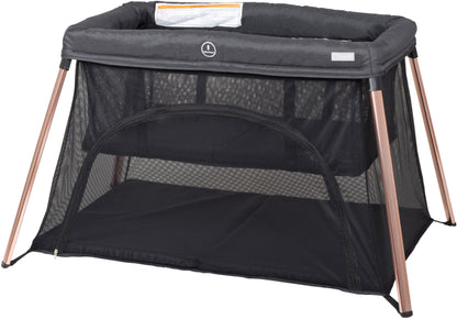 Cama De Viagem 2 In 1 babyGO Dreams II Gold Black