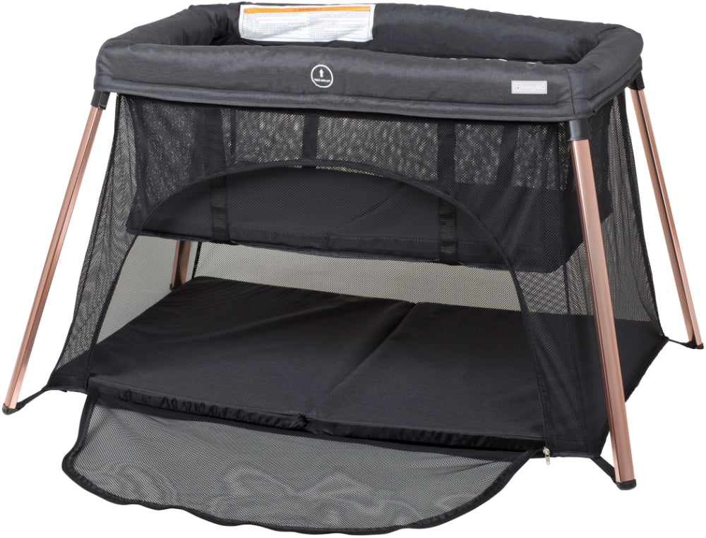 Cama De Viagem 2 In 1 babyGO Dreams II Gold Black