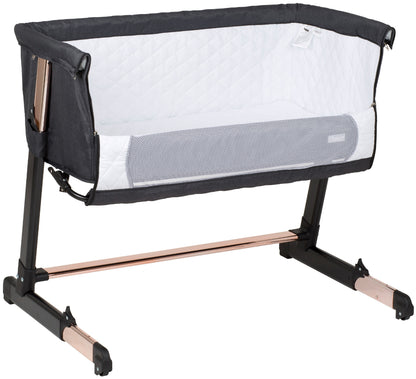 Berço Co-Sleep babyGO Together Gold Black