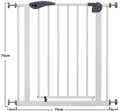 Barreira De Segurança babyGO Safety Gate White