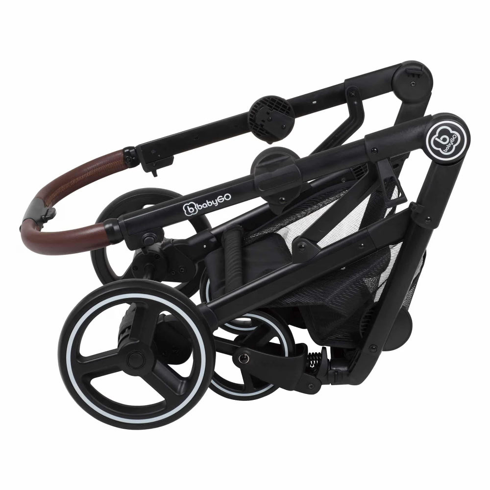 Carrinho De Gémeos 2 In 1 babyGO Twinner 
Grey Melange