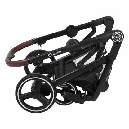 Carrinho De Gémeos 2 In 1 babyGO Twinner 
Grey Melange