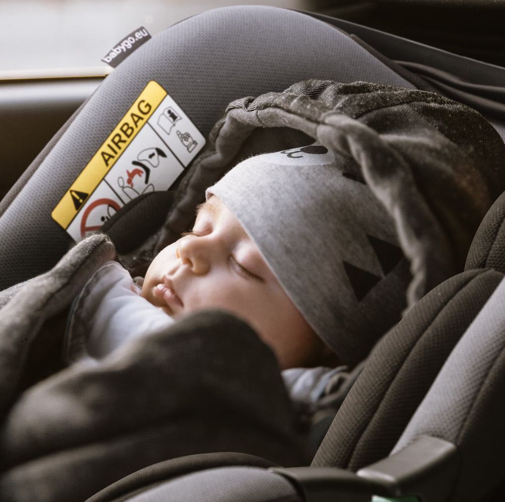 Conjunto Cadeiras Auto Grupo 0+ Para Gémeos babyGO Twinner Blue Melange