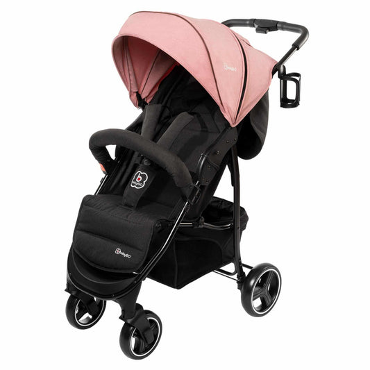 Carrinho De Passeio babyGO Basket Pink Melange