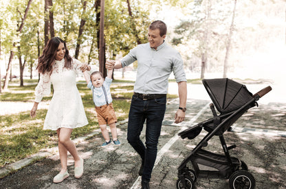 Carrinho De Bebé 3 In 1 babyGO Simplex 3 In 1 Grey Melange