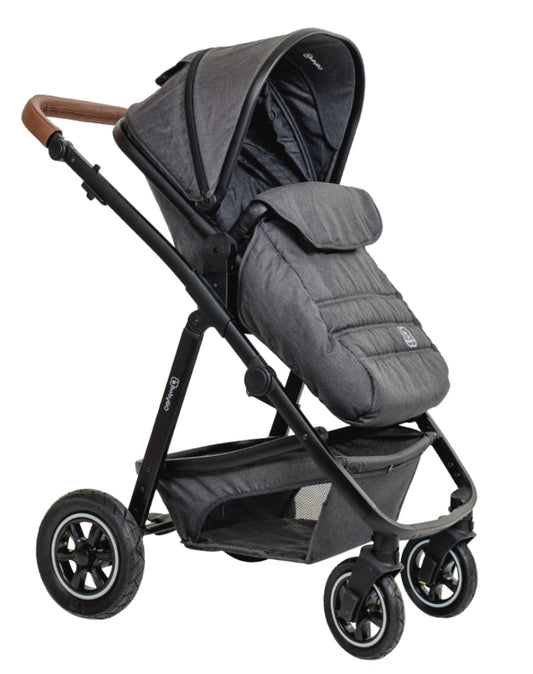 Carrinho De Bebé 3 In 1 babyGO Simplex 3 In 1 Air Grey Melange