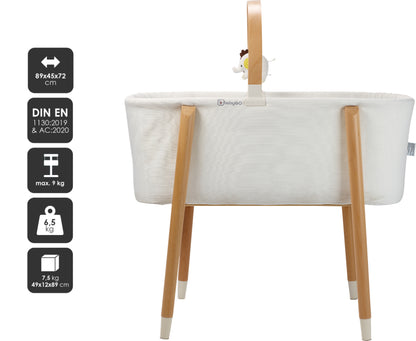Berço babyGO Sleep Good White