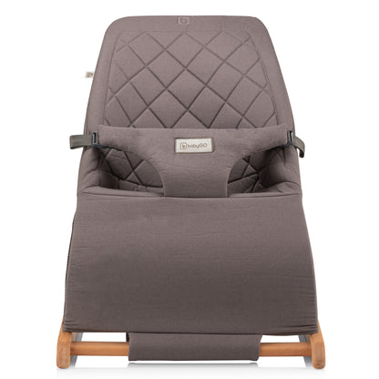 Espreguiçadeira babyGO Skippy Grey