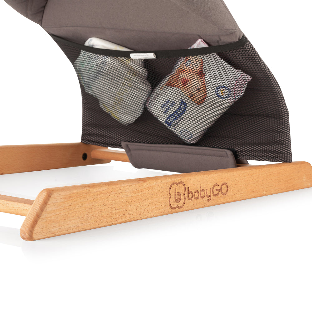 Espreguiçadeira babyGO Skippy Grey