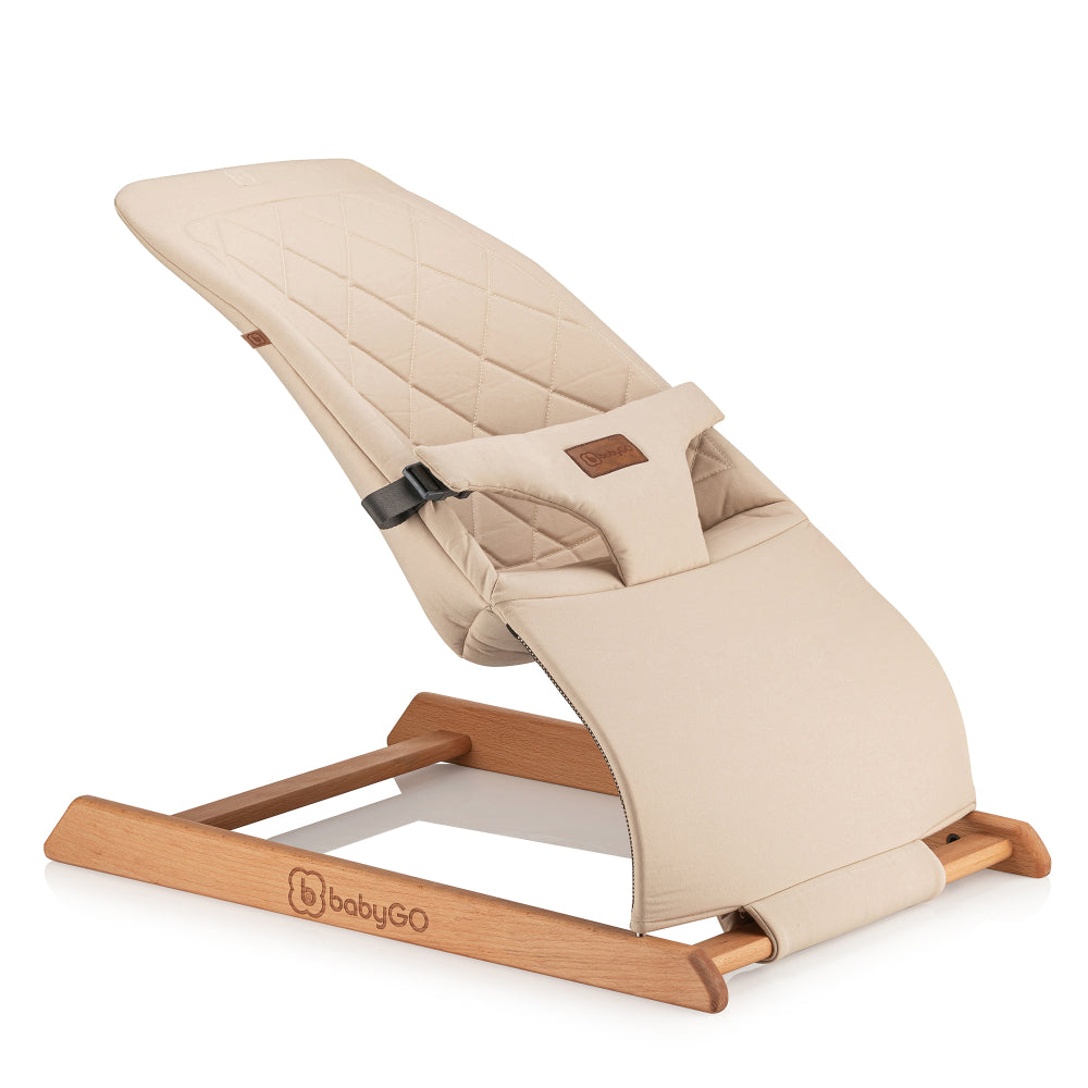 Espreguiçadeira babyGO Skippy Beige