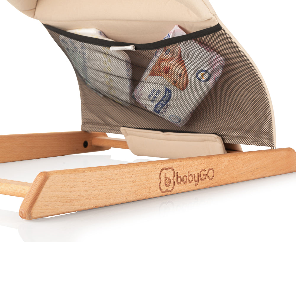 Espreguiçadeira babyGO Skippy Beige