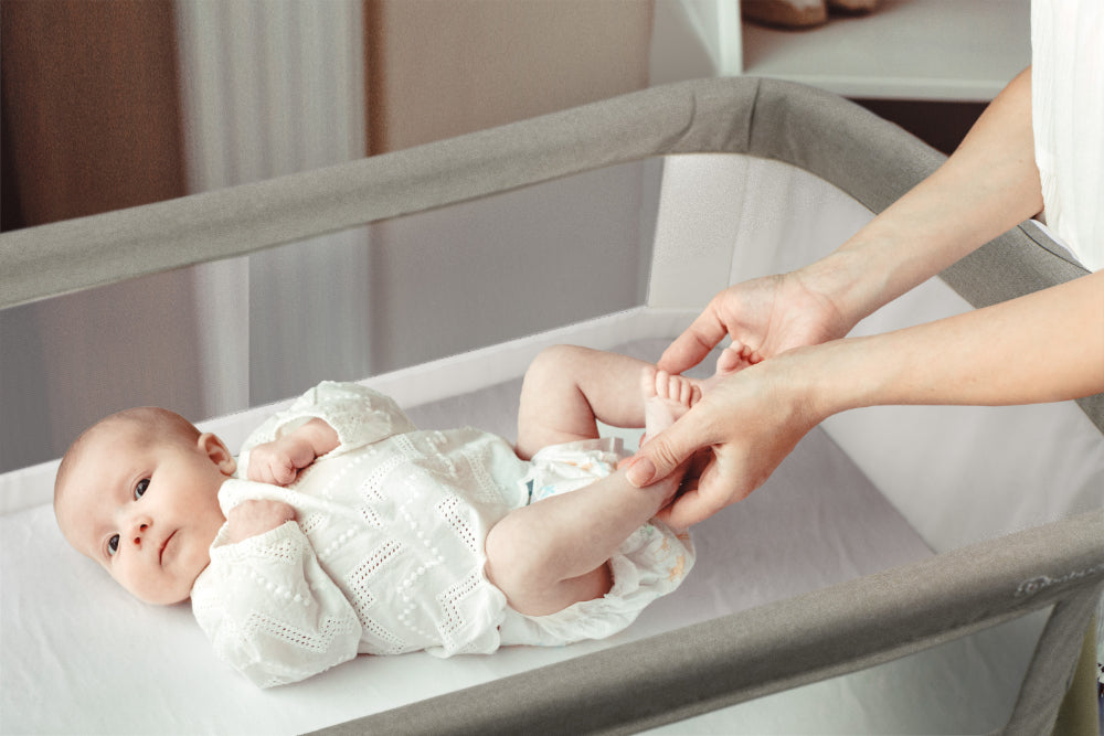 Berço babyGO Good Night Grey