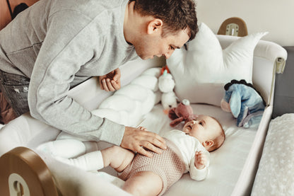 Berço Co-Sleep babyGO Sidebyside Creme