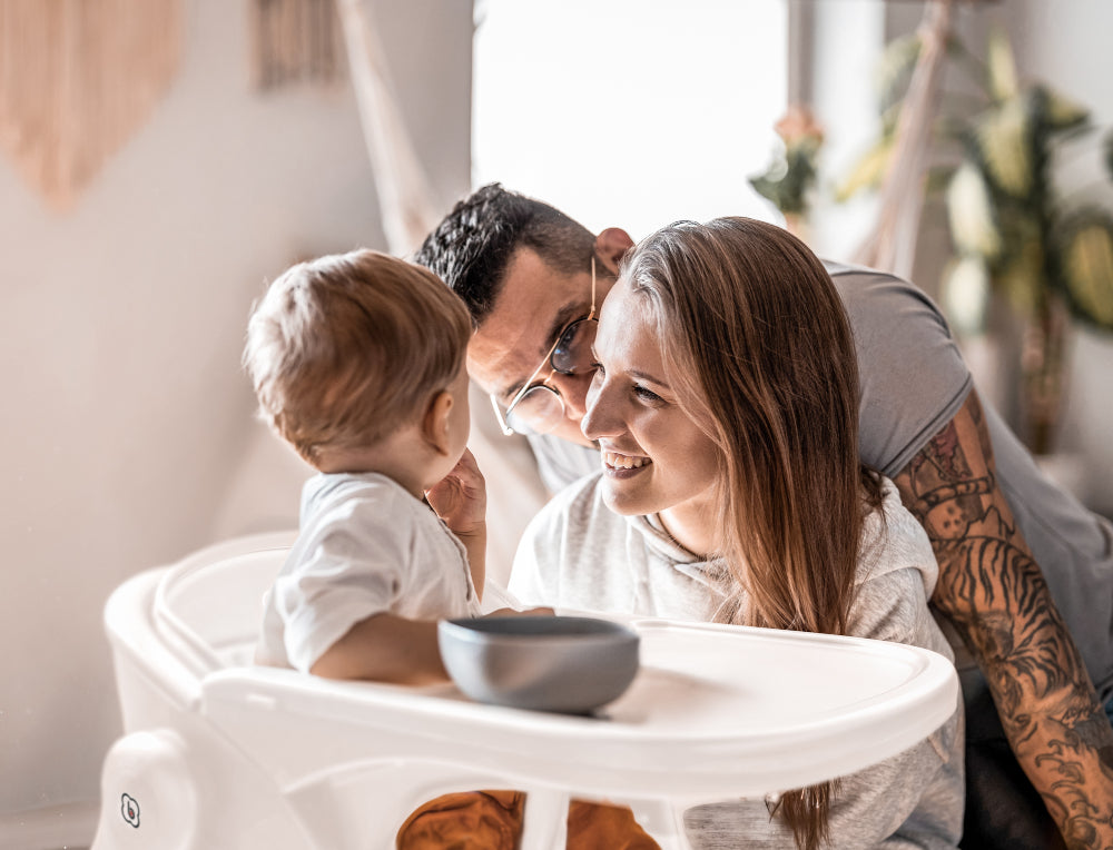 Cadeira Da Papa babyGO Levels White - Wood Optic