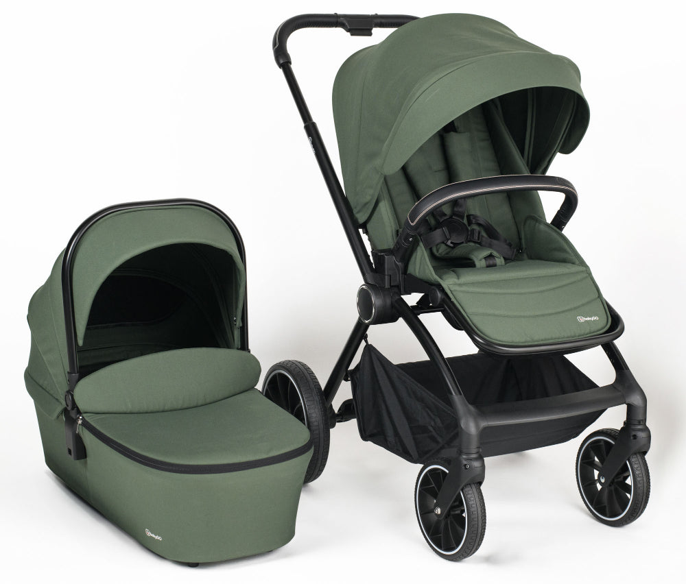 Carrinho De Bebé Com Alcofa 2 In 1 babyGO Harmony Green