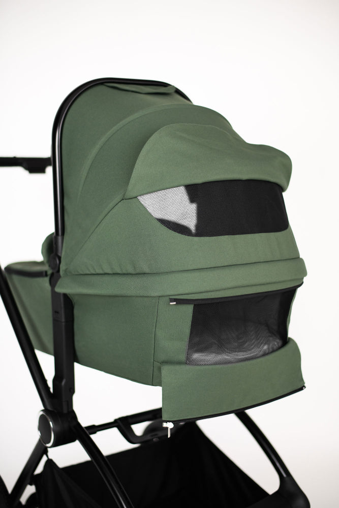 Carrinho De Bebé 3 In 1 com cadeira auto babyGO Harmony Green