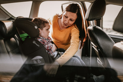 Cadeira Auto I-size 76-150 cm babyGO Lumo Green