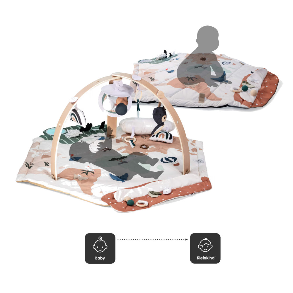 Tapete De Atividades babyGO Bianca Options World