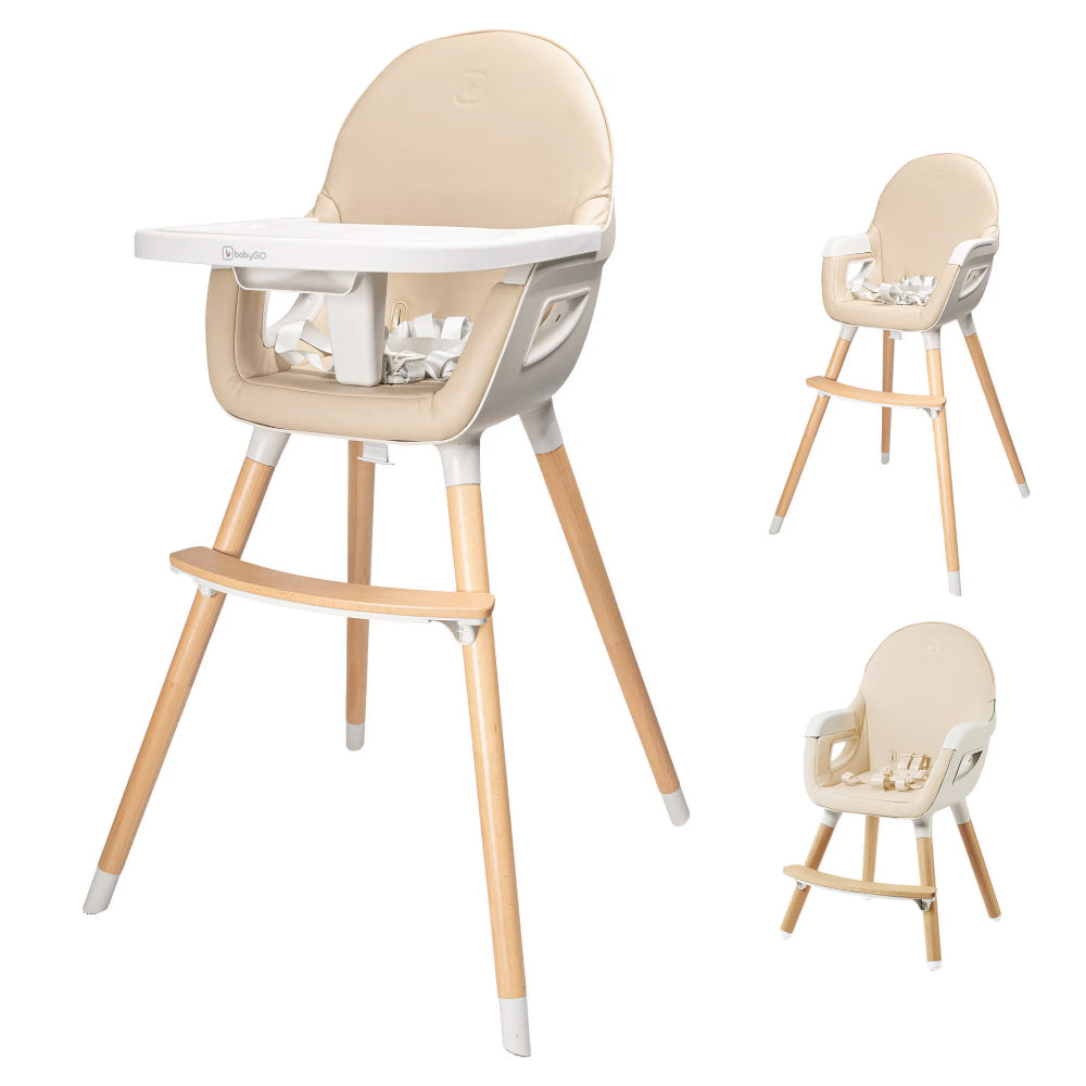 Cadeira Da Papa babyGO Highchair Skandi Beige