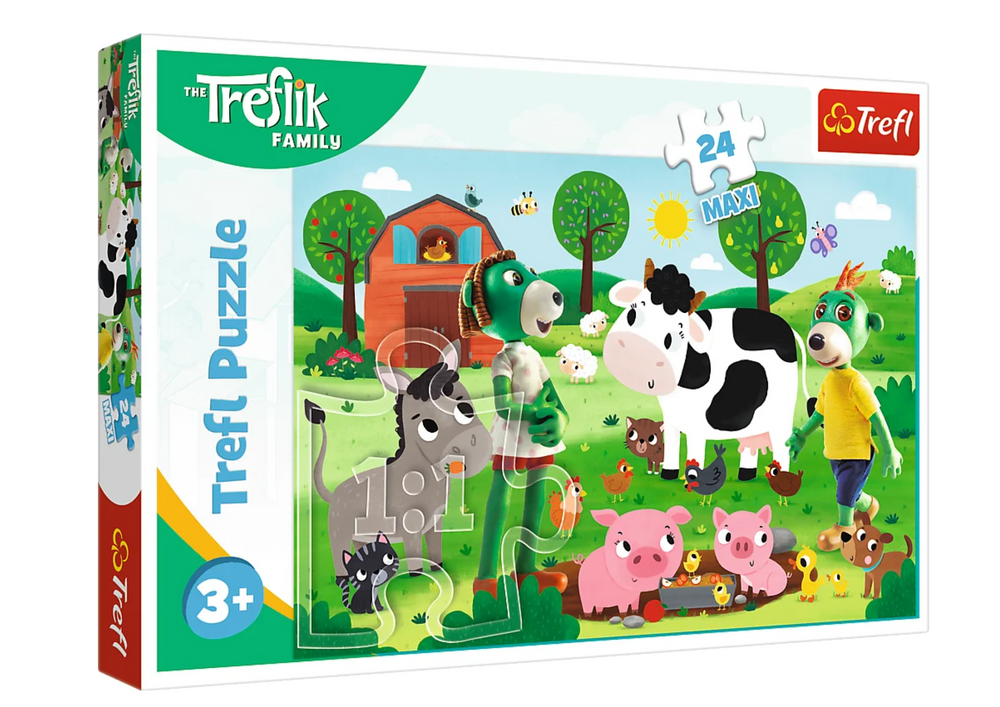 Puzzle Maxi 24 Peças Treflik na Quinta
