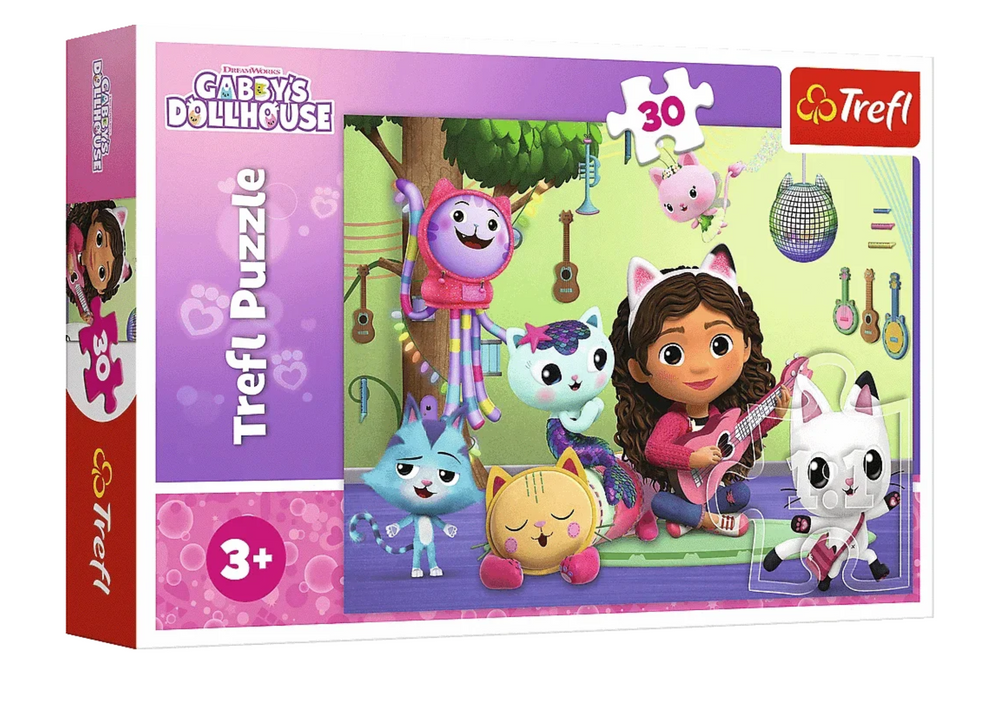 Puzzle 30 Peças Gabby e a Sua Linda Casa