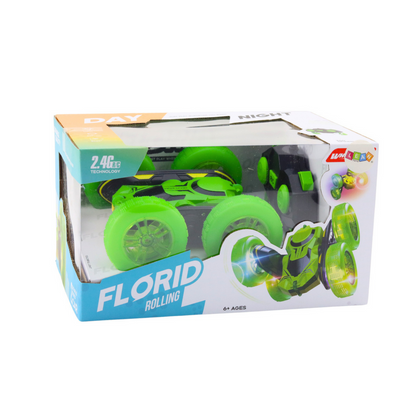 Carro RC Acrobático 360° Verde