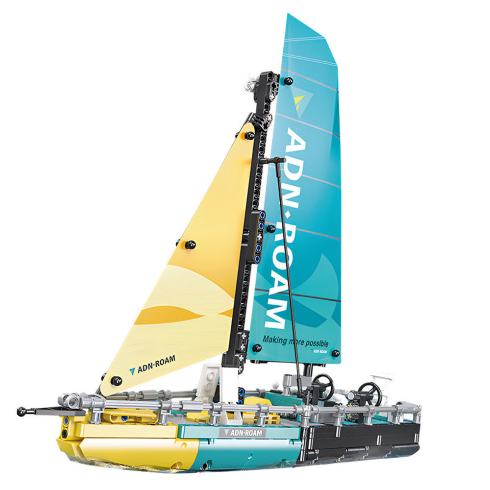 Blocos de Construção Barco Veleiro 65 Peças
