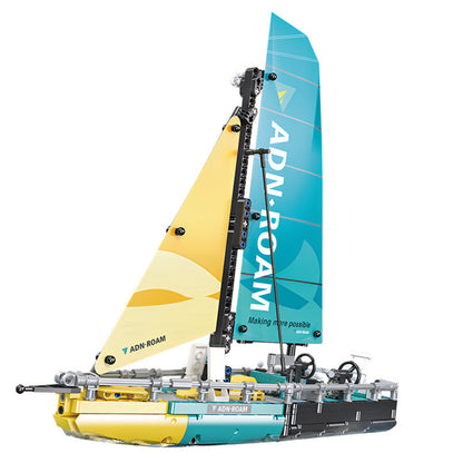 Blocos de Construção Barco Veleiro 65 Peças