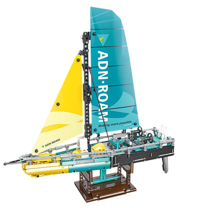 Blocos de Construção Barco Veleiro 65 Peças
