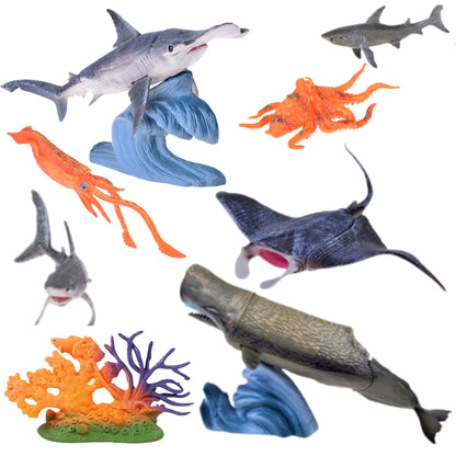 Animais Marinhos Articulados Raia