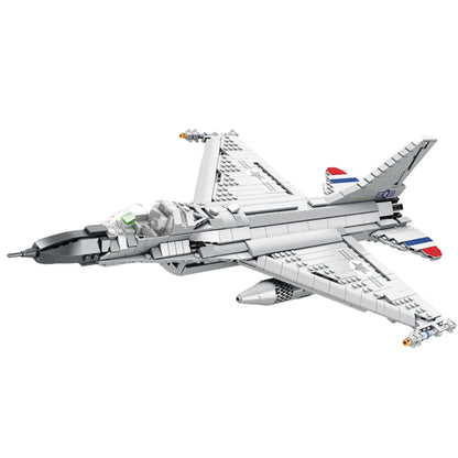 Blocos Construção F-16 Falcon 1427 Peças
