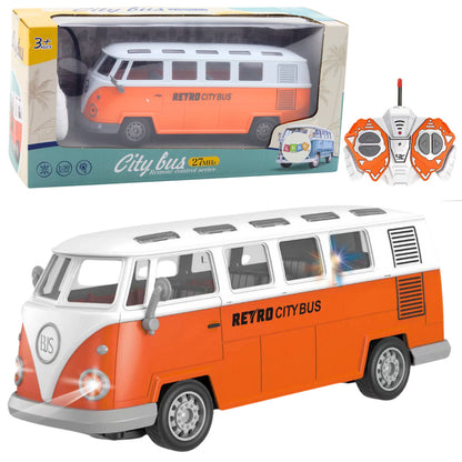 Autocarro Retro RC Luzes 1:30