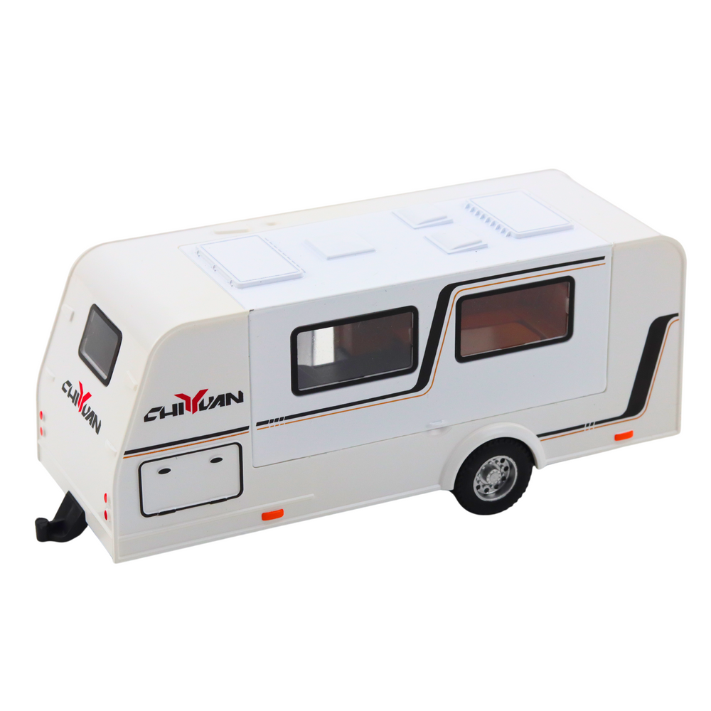 Conjunto Carrinha Off-road Metal Luzes Vermelho 1:32