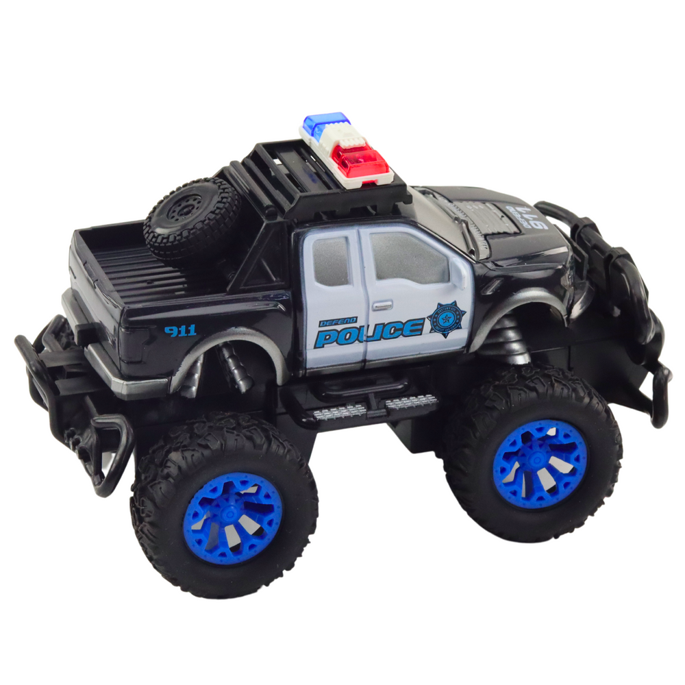 Carro Polícia RC Off-road 1:20