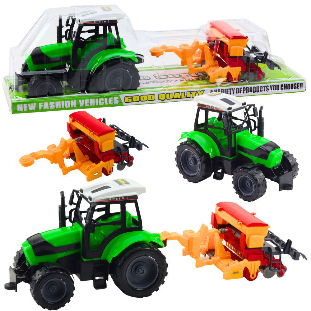 Conjunto Trator Agrícola com Semeador