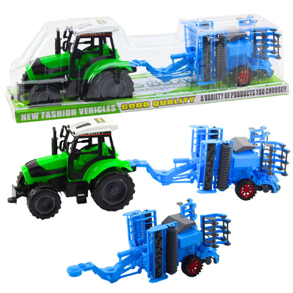 Conjunto Trator Agrícola com Grade de Discos
